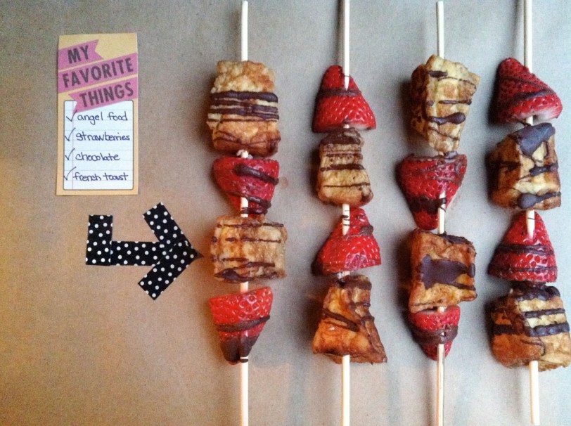 Mod City Mag Tasty Tuesday- Strawberry Angel Food French Toast Kabobs