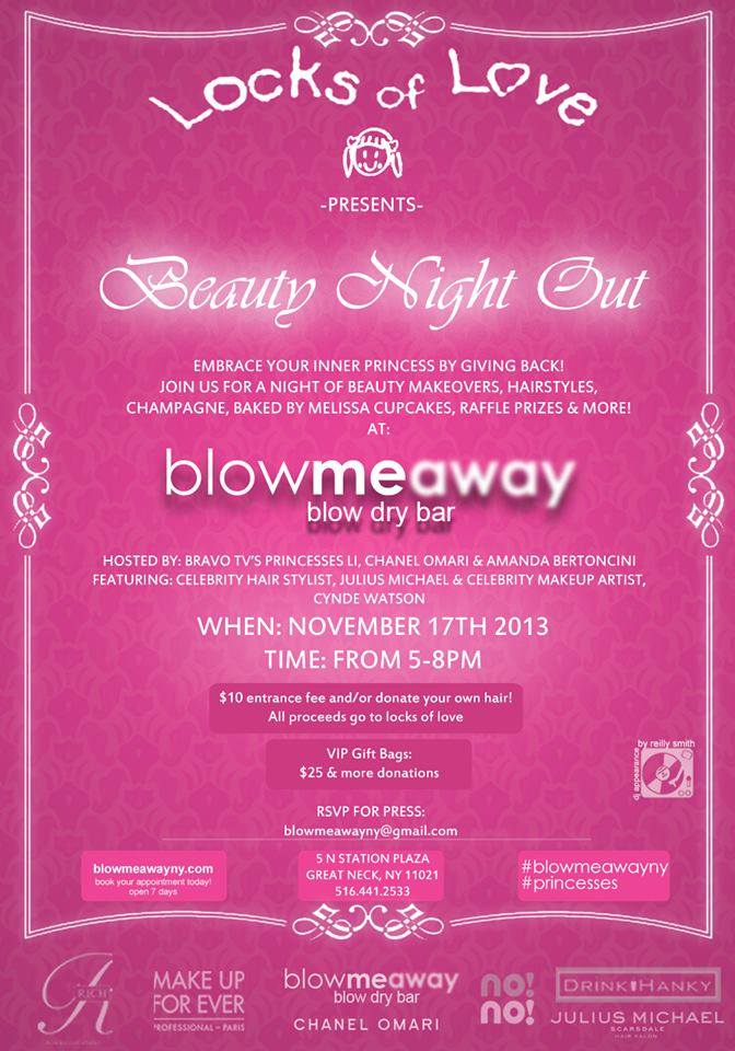 Blow Me Away BlowDry Bar Beauty Night Out