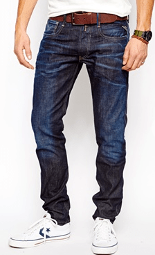 Replay Slim Fit Jeans Barcelona FC Collection