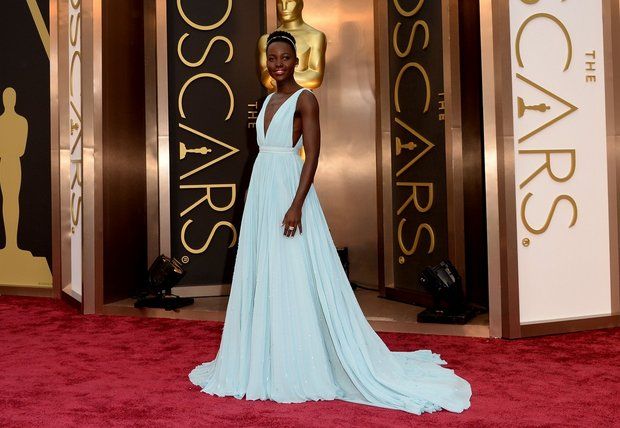 Lupita Nyong'o in Prada