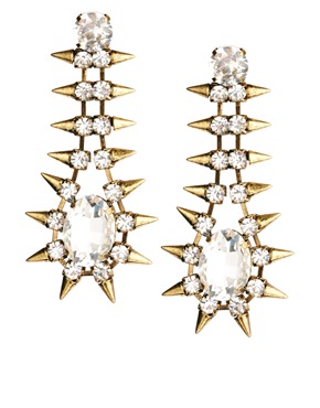 Nali Spike Earrings at ASOS