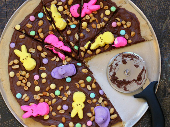 Easter Peeps Pizza