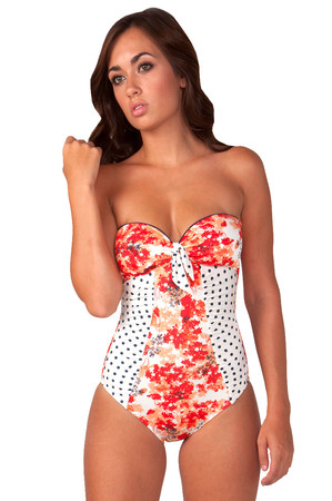 1 Sol One Piece in Sponge Floral